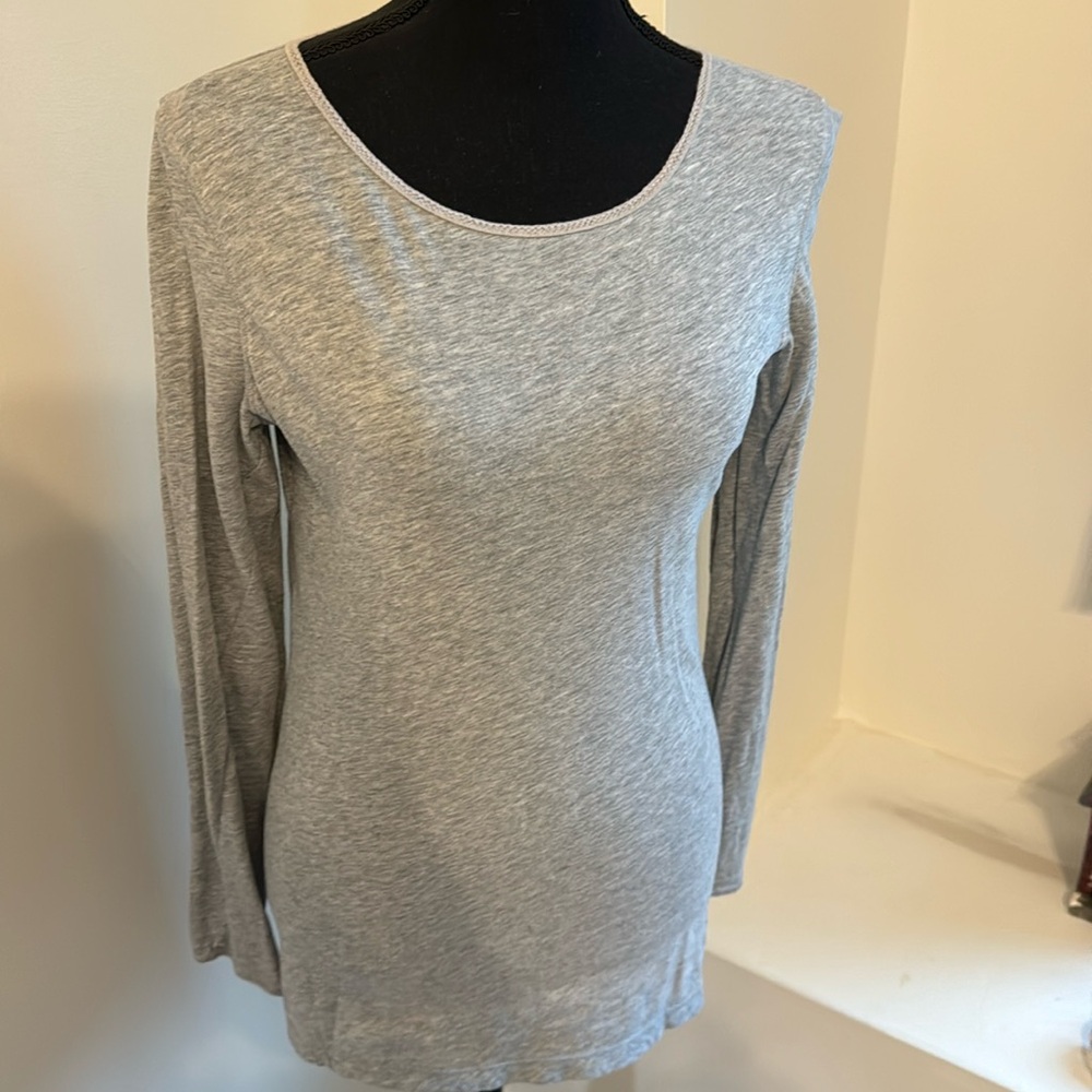 Gray long sleeve